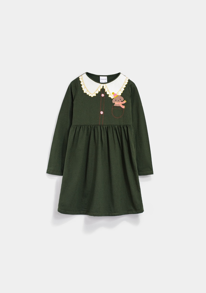 12729-T10-12 Vestido de Niña (1F3)