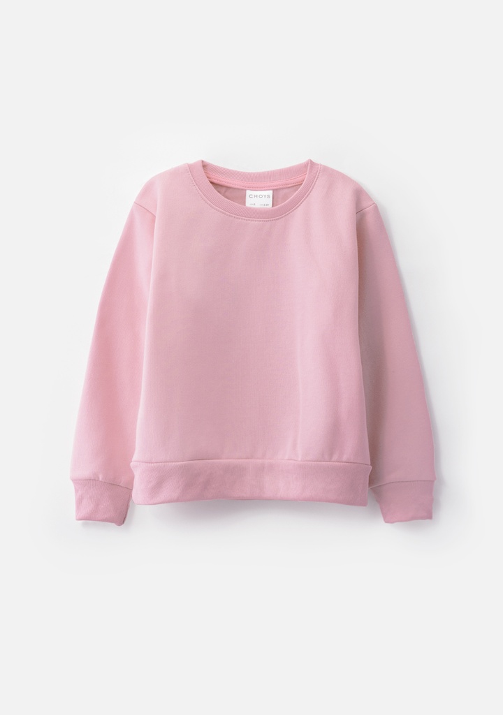 11353B Sudadera de Niña Rosa Palo (7I4)