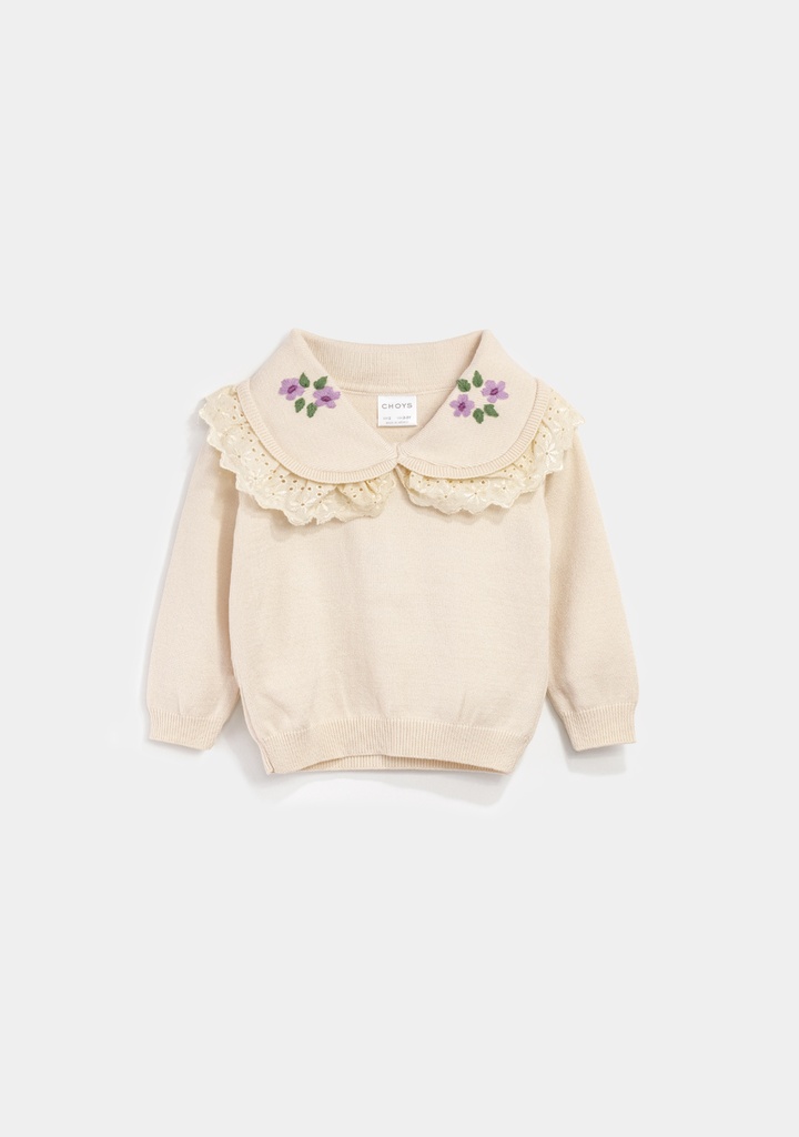 12766-T10-12 Suéter de Niña (9G4)