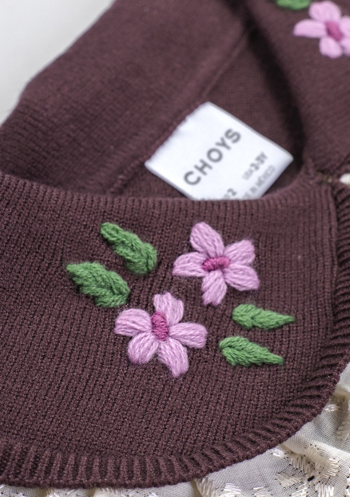 12768-T10-12 Suéter de Niña (6C2)