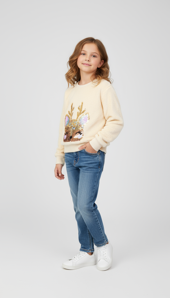 11565 Sudadera de Niña (3D4)