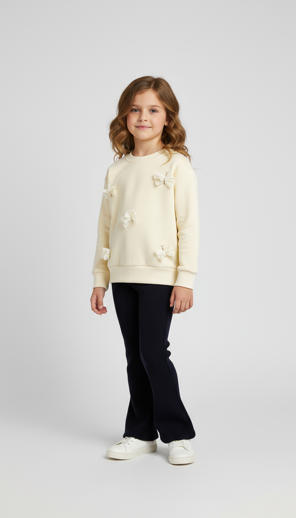 12581-T10-12 Sudadera de Niña (6H2)