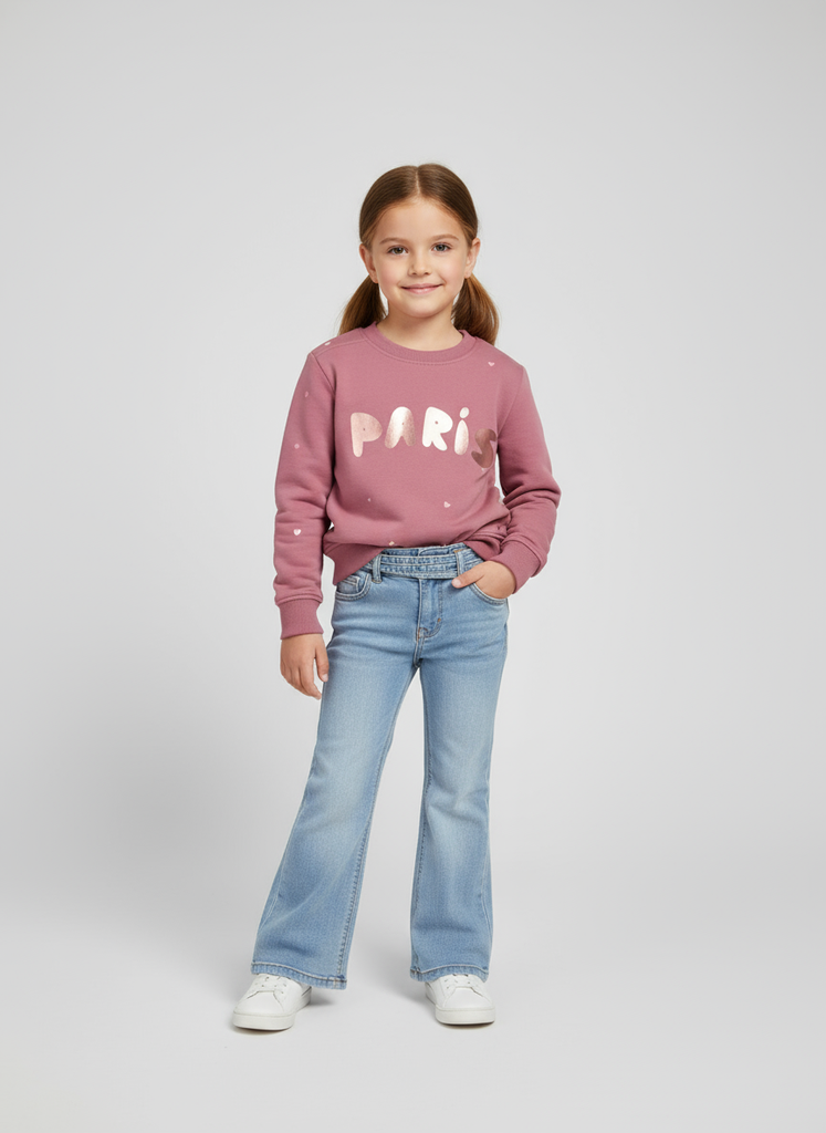 12588-T10-12 Sudadera de Niña (6H4)