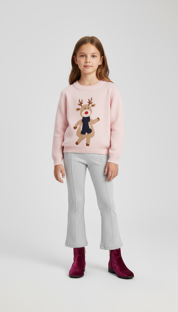 12635-T10-16 Suéter de Niña (6E1)