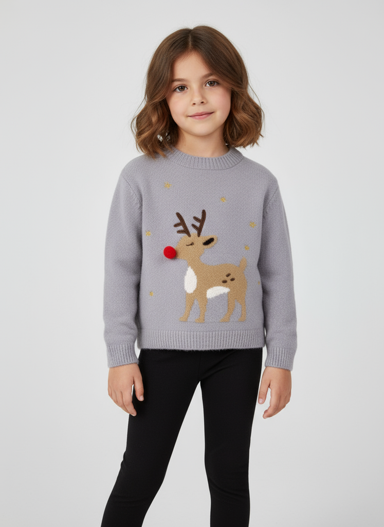 12705-T10-16 Suéter de Niña (27E3)