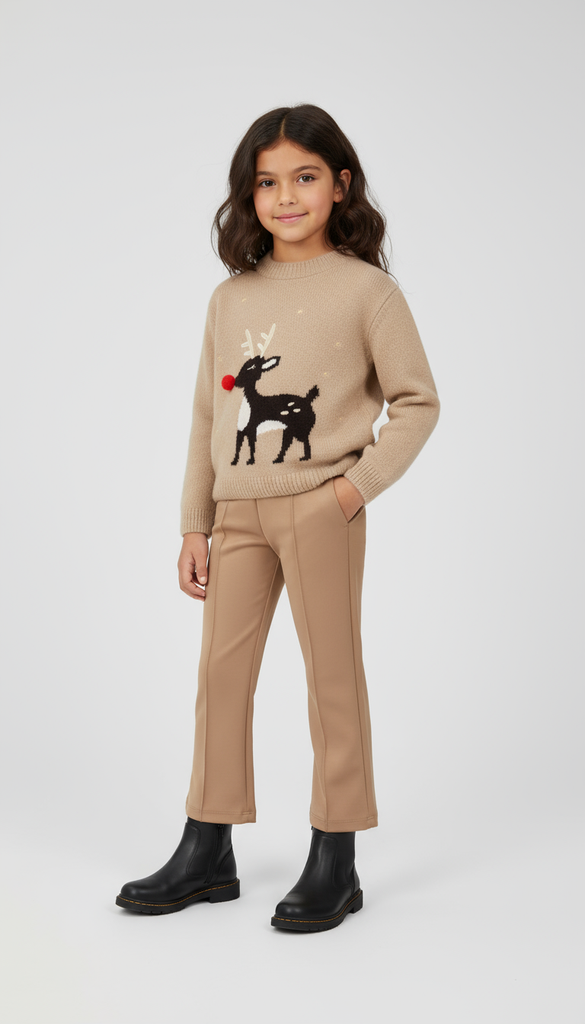 12706-T10-16 Suéter de Niña (18I1)