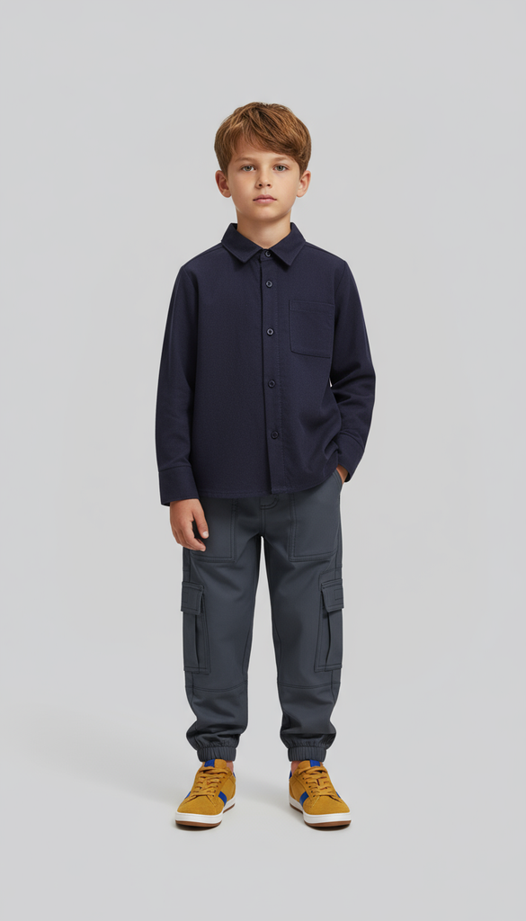 12820-T10-16 Camisa de Niño (17D1)