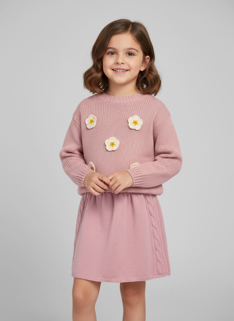 12854-T10-16 Falda de Niña (17F4)