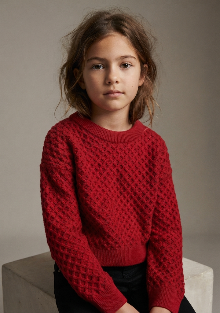 14416 Suéter de Niña (Preventa Agosto 2026)