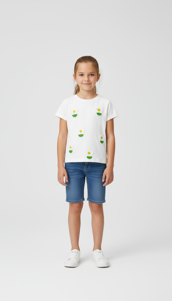 8288 Playera de niña (9A1)