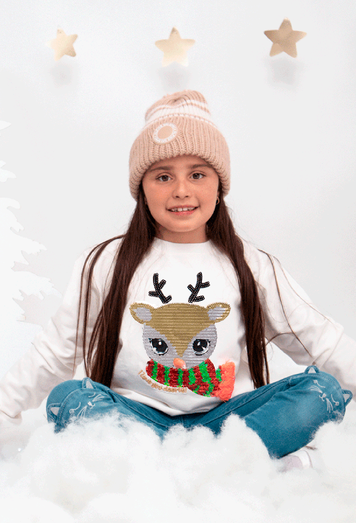 7553 Sudadera de niña (7B2)