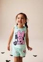 210618 Conjunto de blusa y short para niña (26A1)