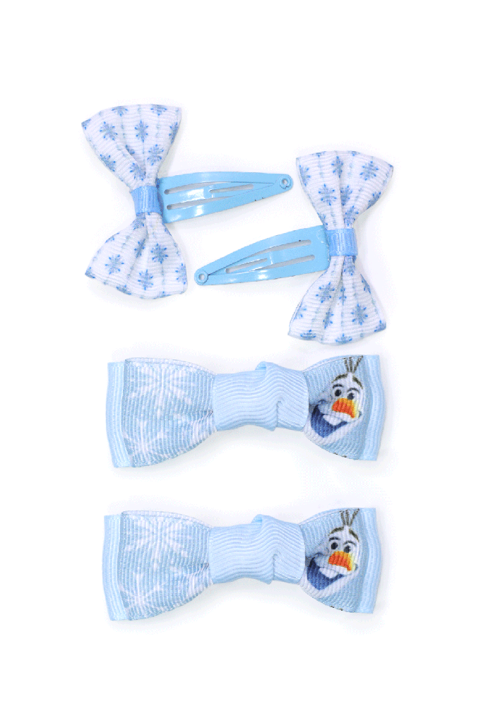 9102 Clips con Moño Frozen (21 Tarima)