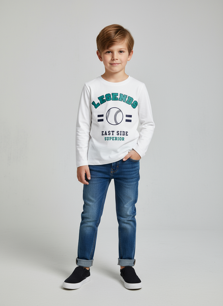 10241 Playera de niño (2H1)