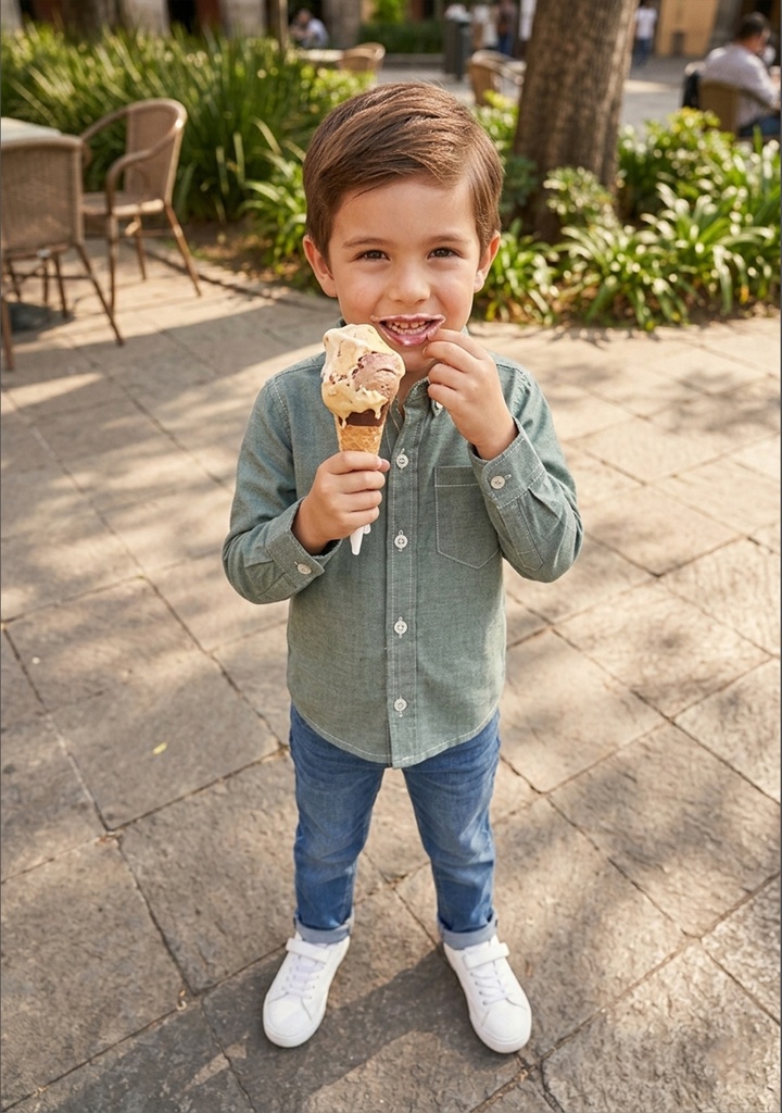 10137/10191 Camisa de Niño (23D1)