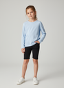 11664 Azul Playera de Niña (1H3)