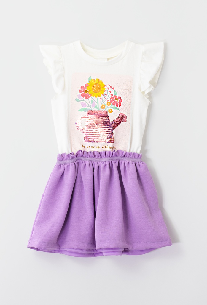 8489 Vestido de niña (7H4)
