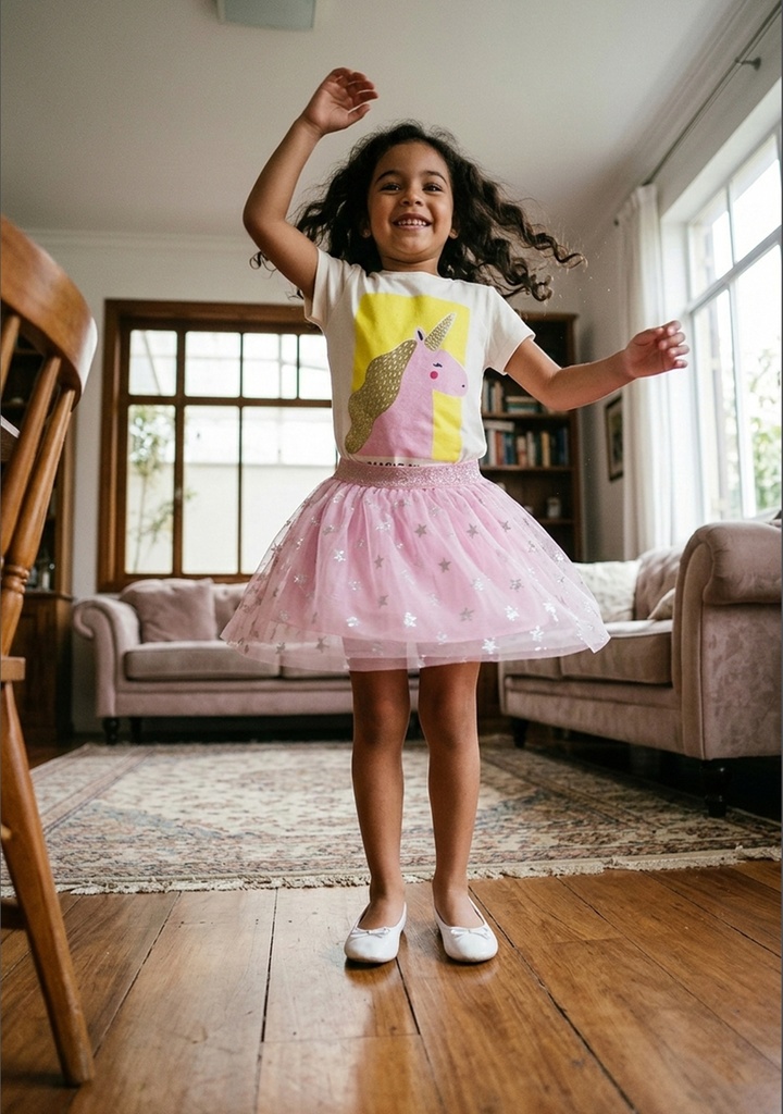 8252 Conjunto de niña (20A3)