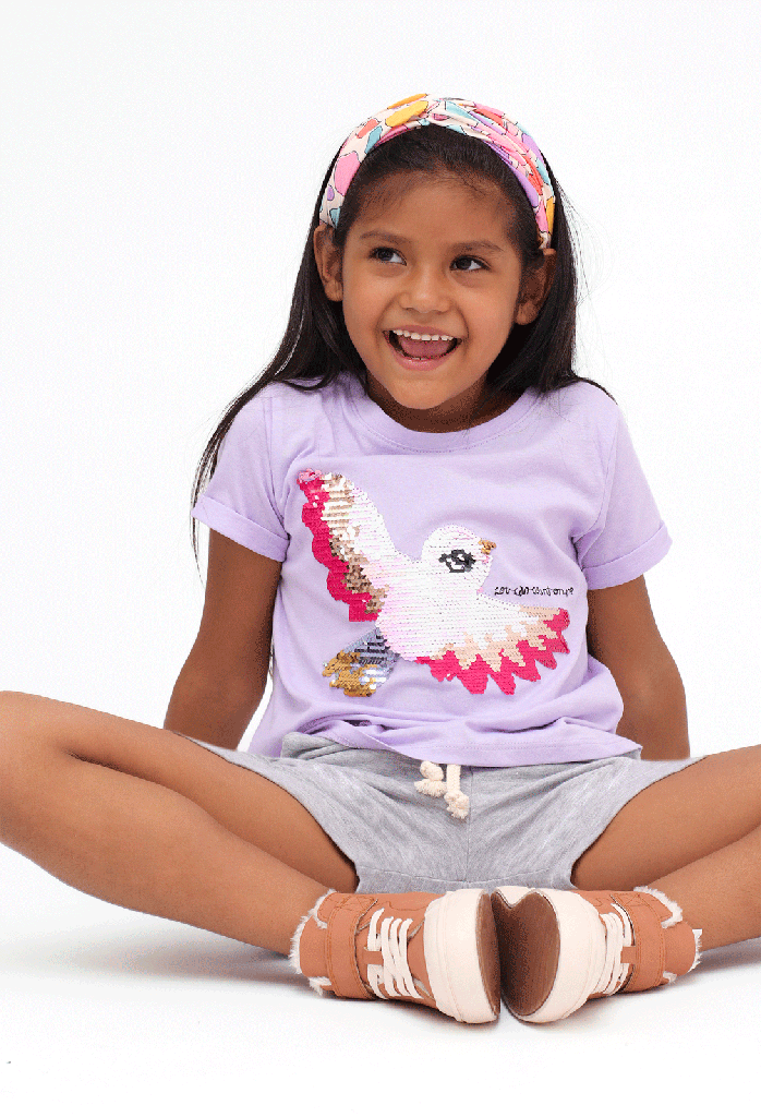 7775 Playera para niña (1C3)