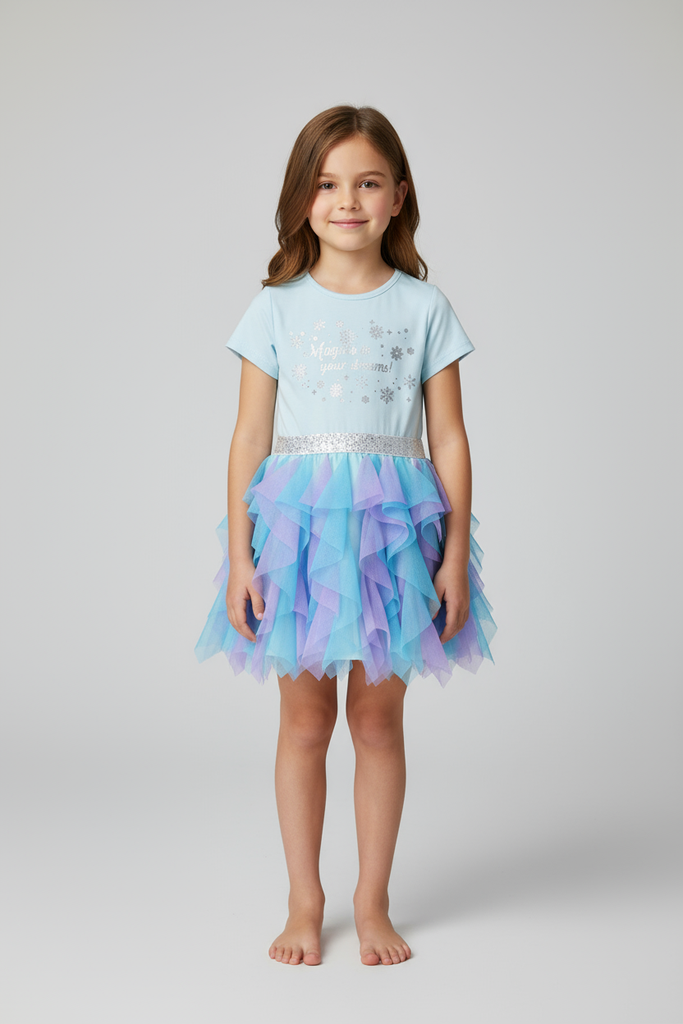 7795 Vestido para niña (10A1)