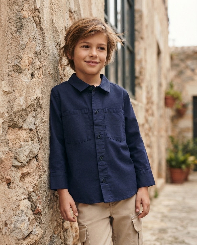12506-T10-16 Camisa de Niño (16D2)