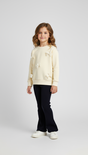 12581-T10-12 Sudadera de Niña (8o4)