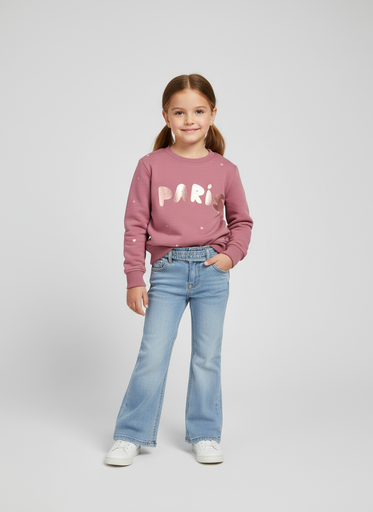 12588-T10-12 Sudadera de Niña (9K1)