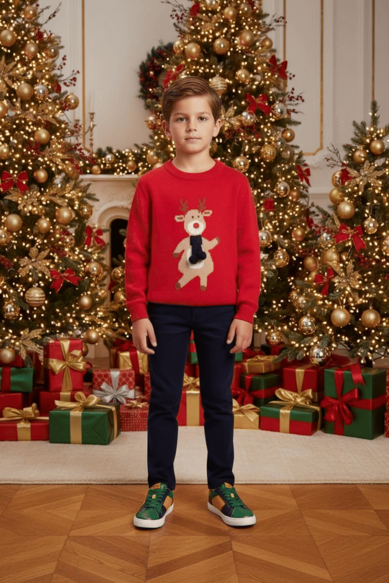 [12634-T10-16] 12634-T10-16 Suéter de Niño (6N1)