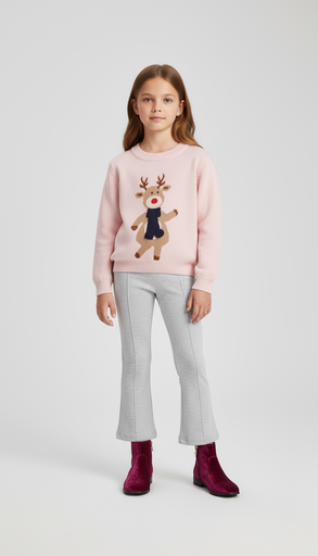 12635-T10-16 Suéter de Niña (6E1)