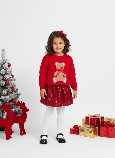 12639-T10-16 Suéter de Niña (7J3)