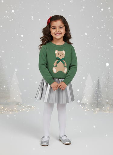 12641-T10-16 Suéter de Niña (6C3)