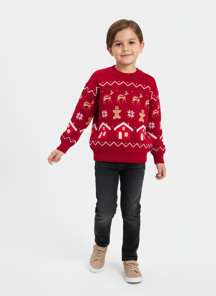 [12644-T10-16] 12644-T10-16 Suéter de Niño (18I4)