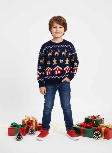 12647-T10-16 Suéter de Niño (17L1)