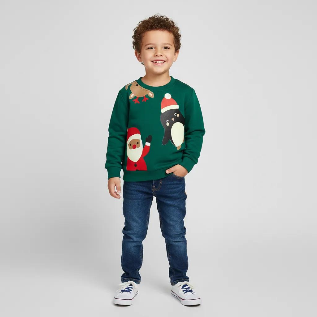 [12660-T10-12] 12660-T10-12 Sudadera de Niño (15E1)