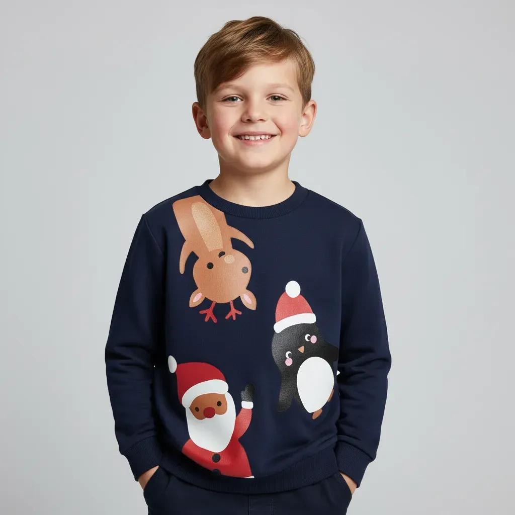 [12661-T10-12] 12661-T10-12 Sudadera de Niño (16K1)