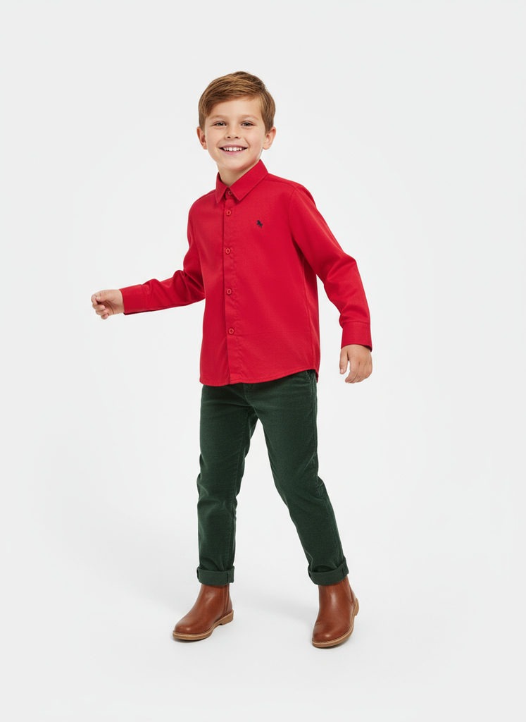[12681-T10-16] 12681-T10-16 Camisa de Niño (17K3)