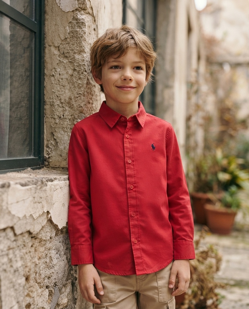 12681-T10-16 Camisa de Niño (15D2)