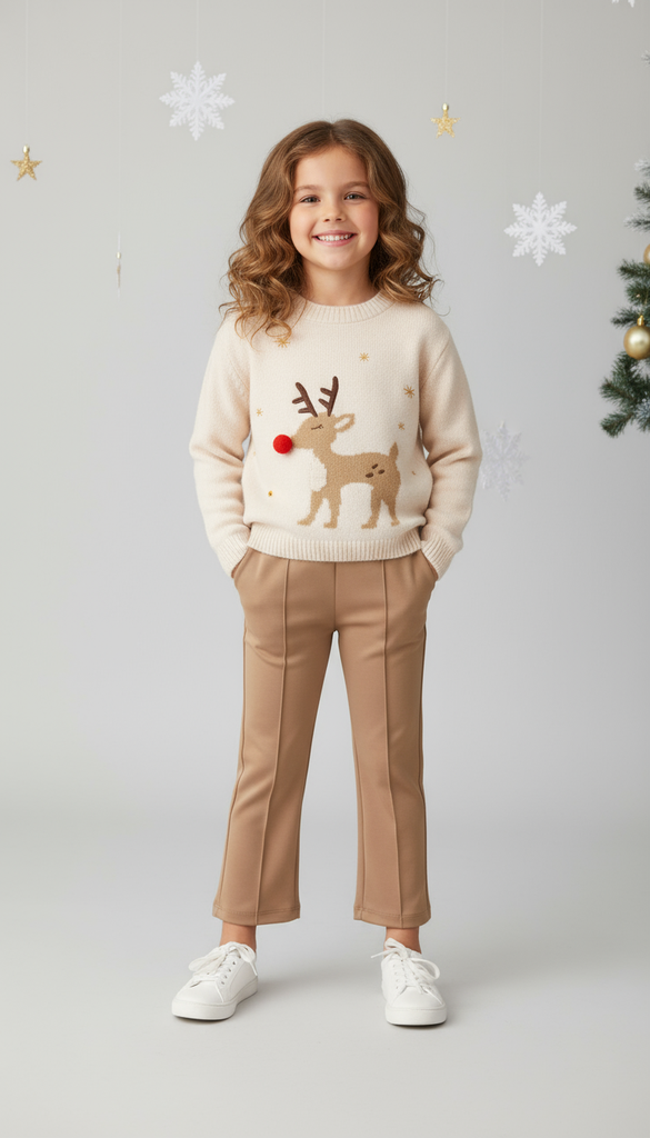 12704-T10-16 Suéter de Niña (18A3)