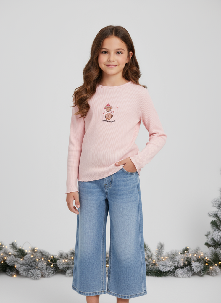 12721-T10-12 Blusa de Niña (4D4)