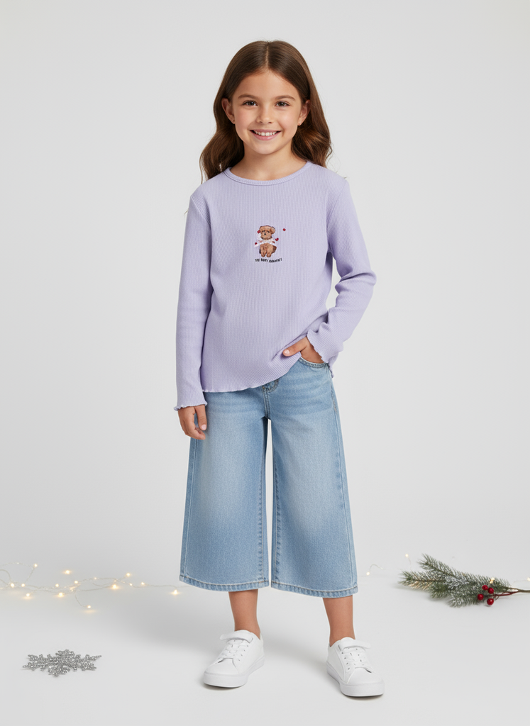 12722-T10-12 Blusa de Niña (7M3)