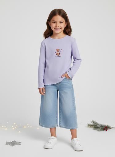 12722-T10-12 Blusa de Niña (7M3)