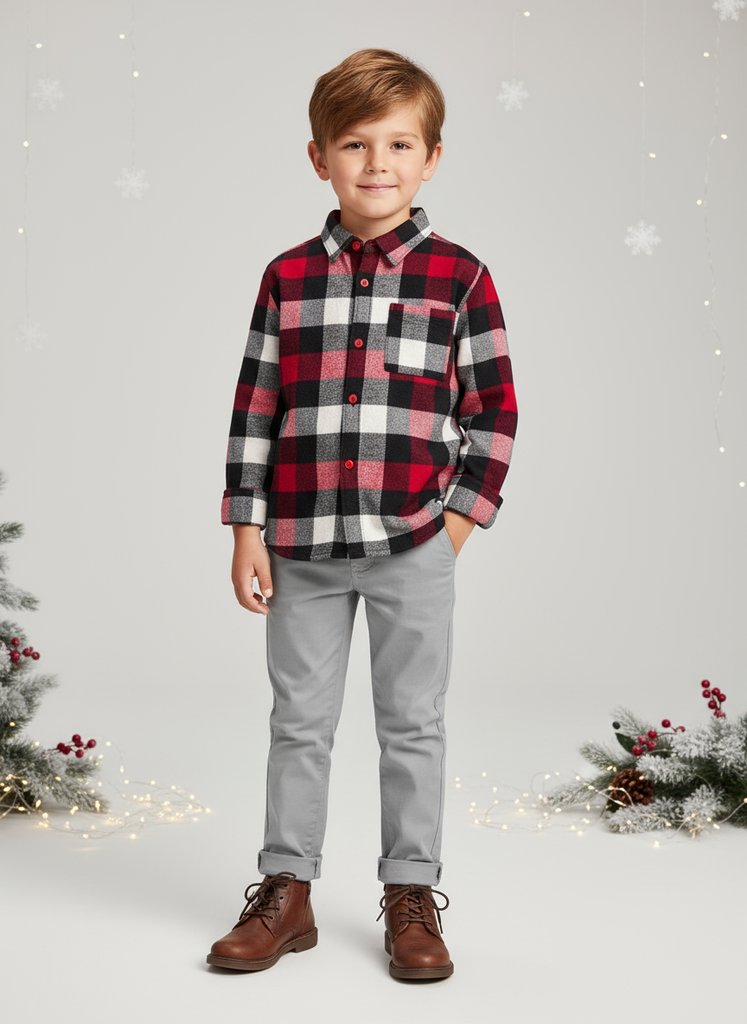 12763-T10-16 Camisa de Niño (3E4)