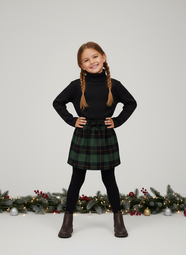 12770-T10-16 Falda de Niña (10M4)