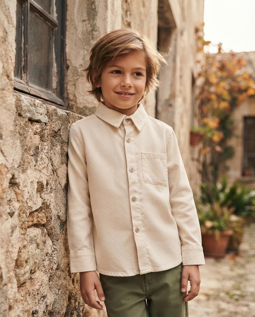 12818-T10-16 Camisa de Niño (4D1)