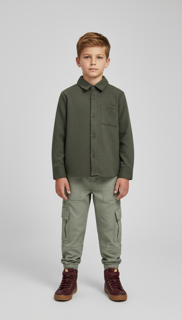 [12821-T10-16] 12821-T10-16 Camisa de Niño (16G1)