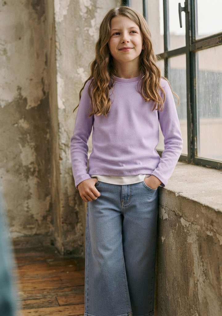 12870-T10-16 Blusa de Niña (6C4)