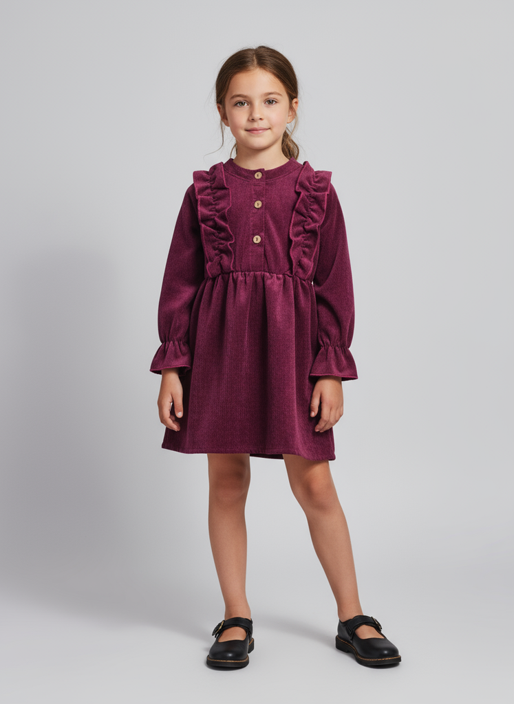 [12881] 12881 Vestido de Niña (2I3)